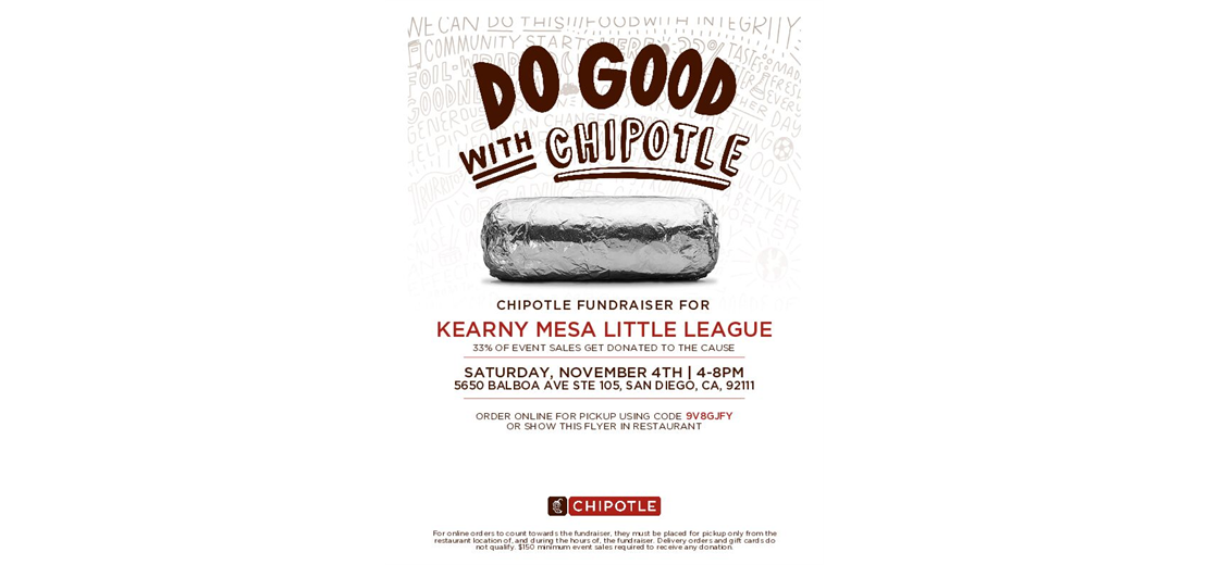 Make Dinner A Home Run - Chipotle