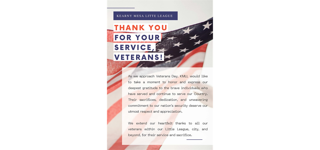 Thank you, Veterans